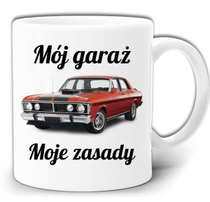 MÓJ GARAŻ MOJE ZASADY KUBEK + PUDEŁKO GW510