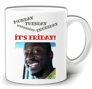 IT`S FRIDAY PIĄTEK ŚMIESZNY KUBEK + PUDEŁKO GW518