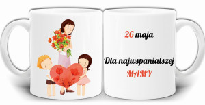 DLA NAJWSPANIALSZEJ MAMY MATKI KUBEK + PUDEŁKO GW546