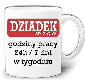 DZIADEK SPÓŁKA Z O O KUBEK DZIADKA + PUDEŁKO GW548