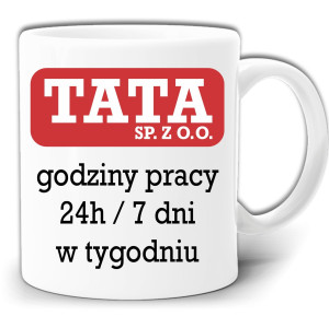 TATA SPÓŁKA Z O O KUBEK OJCA TATY + PUDEŁKO GW549