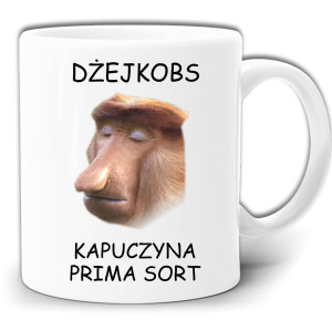 NOSACZ PRIMA SORT KAPUCZYNA śmieszny KUBEK + PUDEŁKO GW568