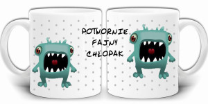 DZIEŃ CHŁOPAKA STRASZNIE FAJNY CHŁOPAK KUBEK + PUDEŁKO GW580