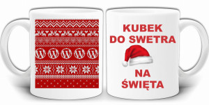 KUBEK DO SWETRA NA ŚWIĘTA PREZENT KUBEK + PUDEŁKO GW593