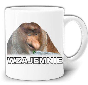 ŚWIĘTA PREZENT NOSACZ ŻYCZENIA WZAJEMNIE KUBEK W PUDEŁKU GW600