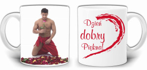 DZIEŃ DOBRY PIĘKNA PREZENT DLA KOBIET KUBEK W PUDEŁKU GW667