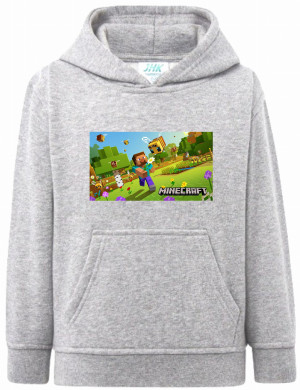 Bluza dziecięca młodzieżowa MINECRAFT MC3