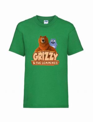 Koszulka dziecięca, młodzieżowa GRIZZY I LEMINGI GL2