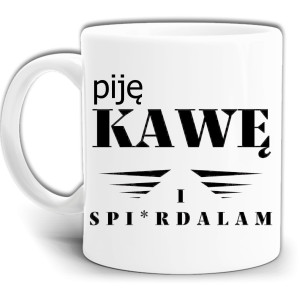 PIJĘ KAWĘ I SPIE*DALAM KAWA KUBEK + PUDEŁKO GW741