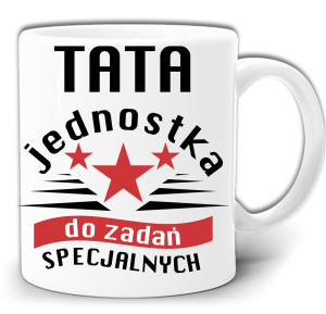 TATA JEDNOSTKA DO ZADAŃ SPECJALNYCH DLA TATY KUBEK + PUDEŁKO GW742