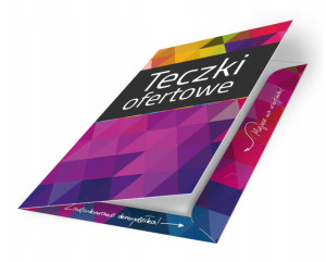 Teczki ofertowe A4 50/100 sztuk