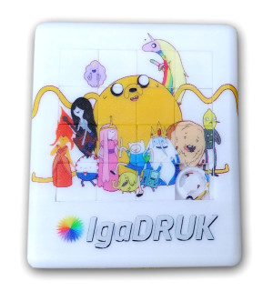 Układanka edukacyjna z nadrukiem puzzle 10 sztuk