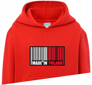 Bluza dziecięca Gift POLSKA POLAND UE 110-122 PL5