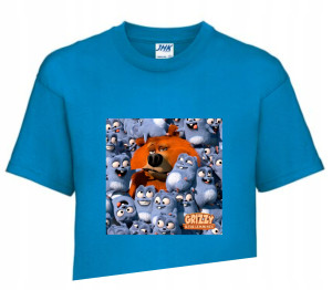 Koszulka T-shirt Fana GRIZZY I LEMINGI 134-140 GL4