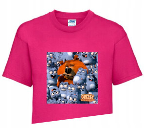 Koszulka T-shirt Fana GRIZZY I LEMINGI 128-134 GL4