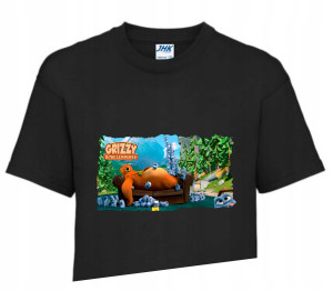 Koszulka T-shirt Fana GRIZZY I LEMINGI 146-152 GL3