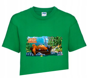 Koszulka T-shirt Fana GRIZZY I LEMINGI 110-122 GL3