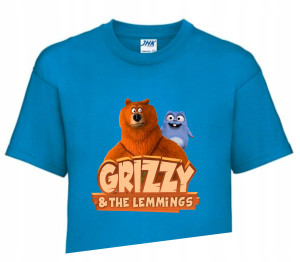 Koszulka T-shirt Fana GRIZZY I LEMINGI 134-140 GL2