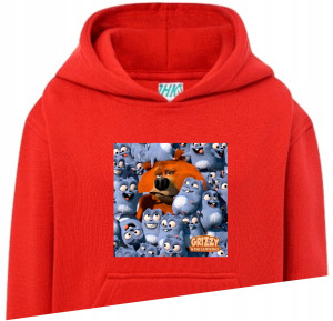 Bluza dziecięca Gift GRIZZY I LEMINGI 110-122 GL4