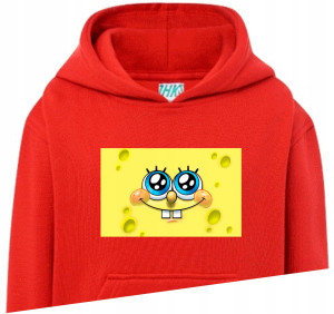 Bluza dziecięca Fana Prezent SPONGEBOB 110-122 SB4
