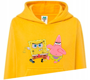 Bluza dziecięca Fana Prezent SPONGEBOB 122-128 SB3