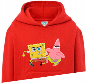 Bluza dziecięca Fana Prezent SPONGEBOB 110-122 SB3