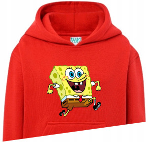 Bluza dziecięca Fana Prezent SPONGEBOB 110-122 SB2