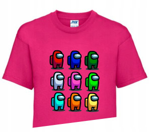 Koszulka T-shirt Fana Gry AMONG US 128-134 AU4
