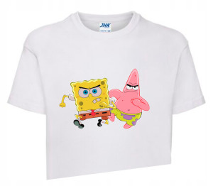 Koszulka T-shirt Fana SPONGEBOB 122-128 SB3