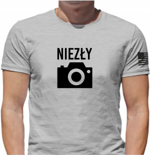 KOSZULKA NADRUK FUN ŚMIESZNE NIEZŁY APARAT XL