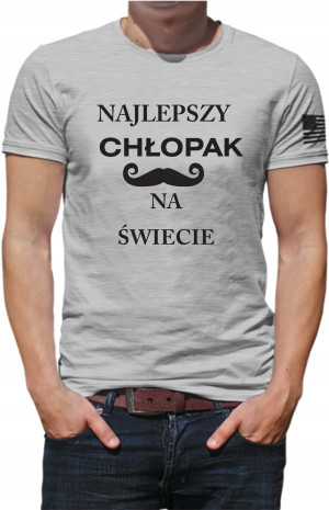 KOSZULKA DLA NIEGO WALENTYNKI DZIEŃ CHŁOPAKA S/M
