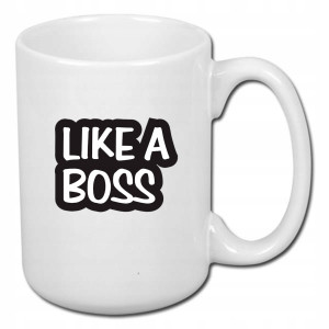 DUŻY Kubek SZEFA bossa boss 440ml GW27
