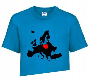 Koszulka T-shirt POLSKA POLAND UE 134-140 PL4