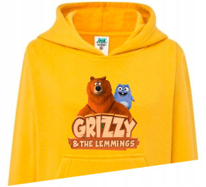 Bluza dziecięca Gift GRIZZY I LEMINGI 122-128 GL2