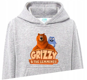 Bluza dziecięca Gift GRIZZY I LEMINGI 128-134 GL2