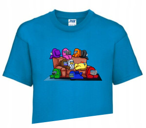 Koszulka T-shirt Fana Gry AMONG US 134-140 AU3