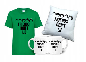 Zestaw STRANGER THINGS Tshirt Poduszka Kubek ST2