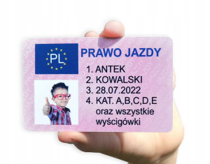 KARTA Z NADRUKIEM, PRAWO JAZDY, LEGITYMACJE różne