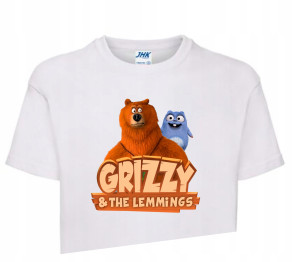 Koszulka T-shirt Fana GRIZZY I LEMINGI 122-128 GL2