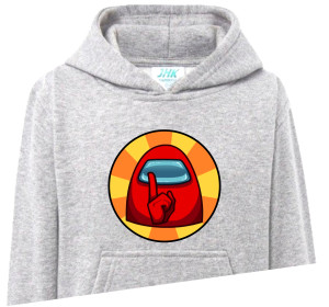 Bluza dziecięca Fana Prezent AMONG US 128-134 AU1