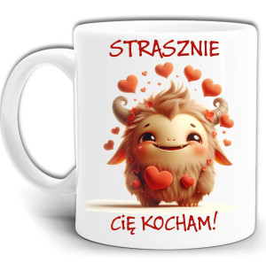 WALENTYNKI PREZENT STWOREK KUBEK +PUDEŁKO GW771