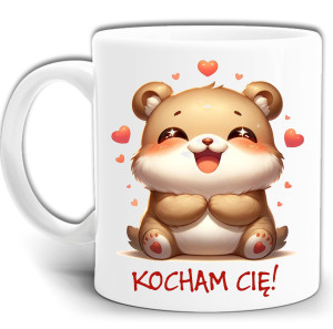 WALENTYNKI PREZENT KOCHAM CIĘ KUBEK +PUDEŁKO GW772