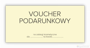 VOUCHERY, BONY PODARUNKOWE (od 25sztuk)