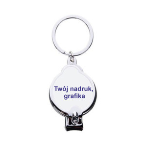 Brelok metalowy obcinacz, otwieracz