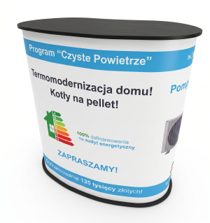 Trybunka wystawowa STOLIK reklamowy PRZENOŚNY