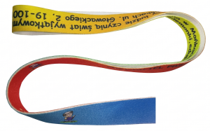 TAŚMA POLIESTROWA BIAŁA 2cm Z NADRUKIEM JEDNOSTRONNYM (od 25sztuk)