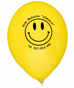 Balony reklamowe z nadrukiem + patyczki (od 100 sztuk)
