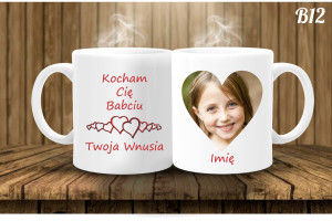 DZIEŃ DZIADKA BABCI PREZENT kubek WZORY +pudełko