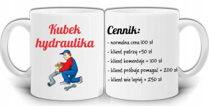 KUBEK HYDRAULIKA CENNIK PREZENT KUBEK +PUDEŁKO GW11