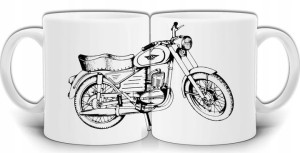 MOTOCYKL WSK M01 B1 ZDJĘCIE KUBEK +PUDEŁKO GW16